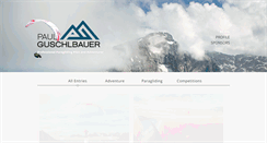 Desktop Screenshot of paulguschlbauer.at